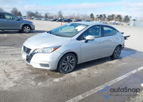 2020 Nissan Versa Sv Xtronic Cvt из США, поврежденный, VIN 3N1CN8EV5LL826824